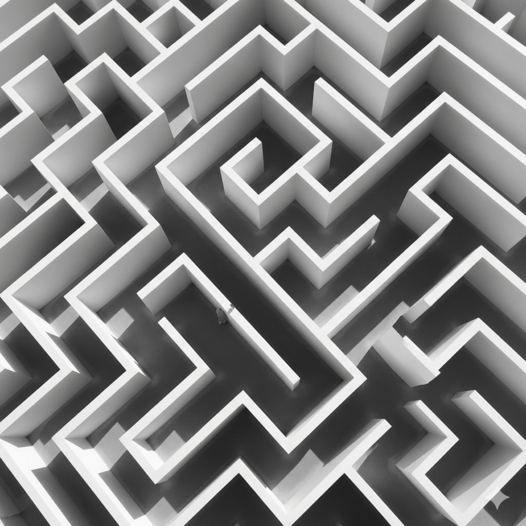 Gemini_Generated_Image_8mauzb8mauzb8mau בט-על של מבוך גיאומטרי מורכב.